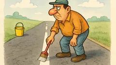 Vic: Primili Muju da crta središnju crtu