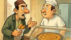 Vic: Mujo kupi burek za van…