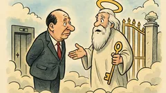 Vic: Političar pogine i sretne Svetog Petra