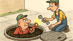 Vic: Pokvarila se kanalizacija, dolazi majstor