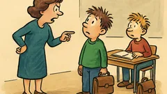 Vic: Učiteljica pita Ivicu zašto kasni