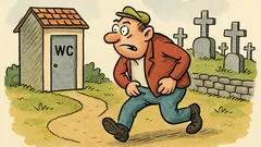 Vic: Razlika između zahoda i groblja?