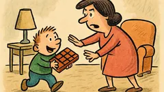 Vic: Mali Ivica dobio čokoladu, mama paničari