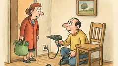 Vic: Vraća se žena s tržnice...