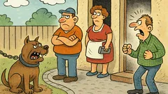 Vic: Pas čuvar i njegov gazda