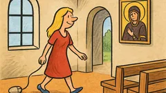 Vic: Zašto plavuša nosi miša u crkvu?