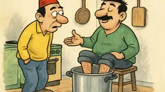 Vic: Mujo pere noge u loncu