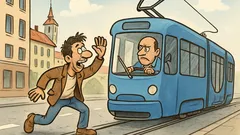 Vic: Bosanac u Zagrebu zaustavlja tramvaj