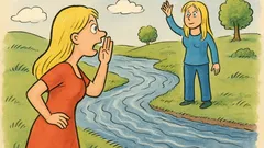 Vic: Došla plavuša do rijeke bez mosta