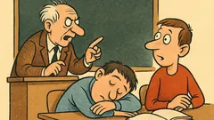 Vic: Usred predavanja profesor budi studenta