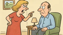 Vic: Svađaju se muž i žena...