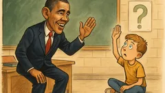 Vic: Obama u školi — nestao Stanley