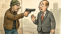 Vic: Pljačkaš zaustavi političara u odijelu