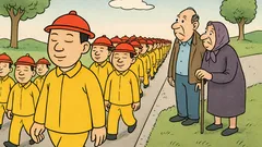 Vic: Ide kolona Kineza…