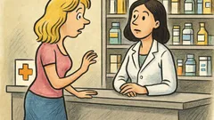 Vic: Pita plavuša u ljekarni...