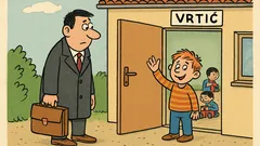 Vic: Poruka mužu—uzmi sina iz vrtića…