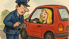 Vic: Policajac zaustavi plavušu zbog svjetla