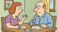 Vic: Žena pita muža: Jesi jeo?