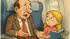 Vic: Menadžer sjedi kraj djevojčice u avionu