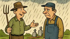 Vic: Razgovaraju dva poljoprivrednika o kiši