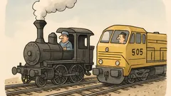 Vic: Parni stroj. Svaki drugi stroj.