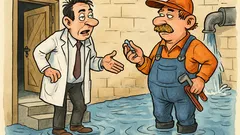 Vic: Doktor zove vodoinstalatera usred slavlja