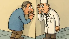 Vic: Doktor u ludnici prislanja uho