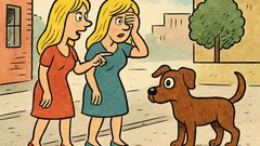 Vic: Idu dvije plavuše ulicom...