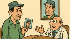 Vic: Doktore, boli me glava!