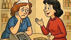 Vic: Žali se prodavačica prijateljici…