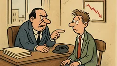 Vic: Direktor kaže mladom službeniku...