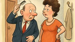 Vic: Muž s tri dlake traži frizuru