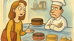 Vic: Mlada žena ulazi u slastičarnicu...