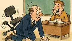 Vic: Student polaže usmeni, profesor se ljulja...