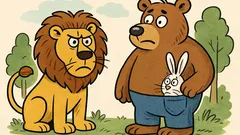 Vic: Lav zabranio druženje, a zeko nestao