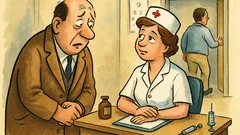 Vic: Dolazi čovjek u ambulantu…