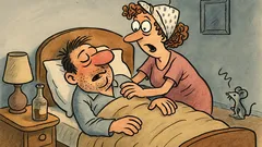 Vic: Probudi se, pijancu! Čula sam miša