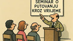 Vic: Seminar o putovanju kroz vrijeme, prekjučer.