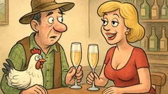 Vic: Uzgajivač kokoši uđe u bar