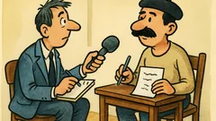 Vic: Novinar pita Muju je li pjesnik