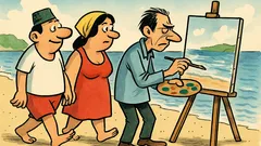 Vic: Mujo i Fata na plaži...