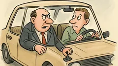 Vic: Direktor pita vozača u službenom autu