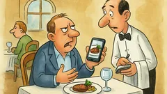 Vic: Žali se mušterija konobaru u restoranu...