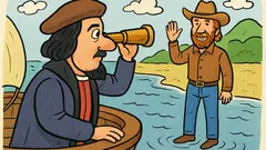 Vic: Kad Kolumbo ugleda Ameriku, Chuck Norris maše