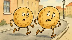 Vic: Trče dvije palačinke ulicom...