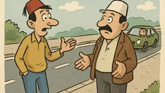 Vic: Mujo vježba vožnju lijevom stranom