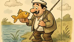 Vic: Mujo ulovi zlatnu ribicu…