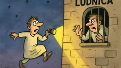 Vic: Dva luđaka bježe iz ludnice…