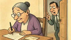 Vic: Mama je otišla kupiti marku...