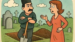 Vic: Crnogorac se zaposli kao grobar...